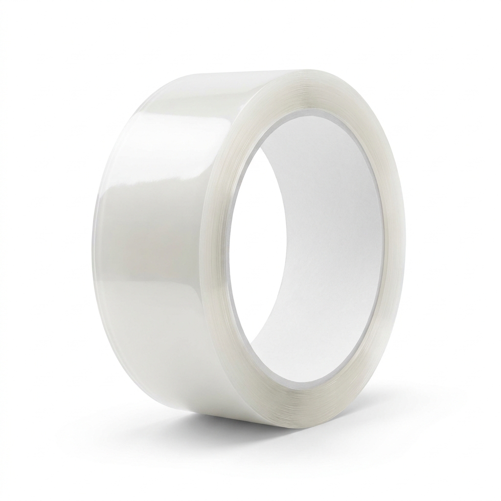 Roll of Paktec clear carton sealing tape