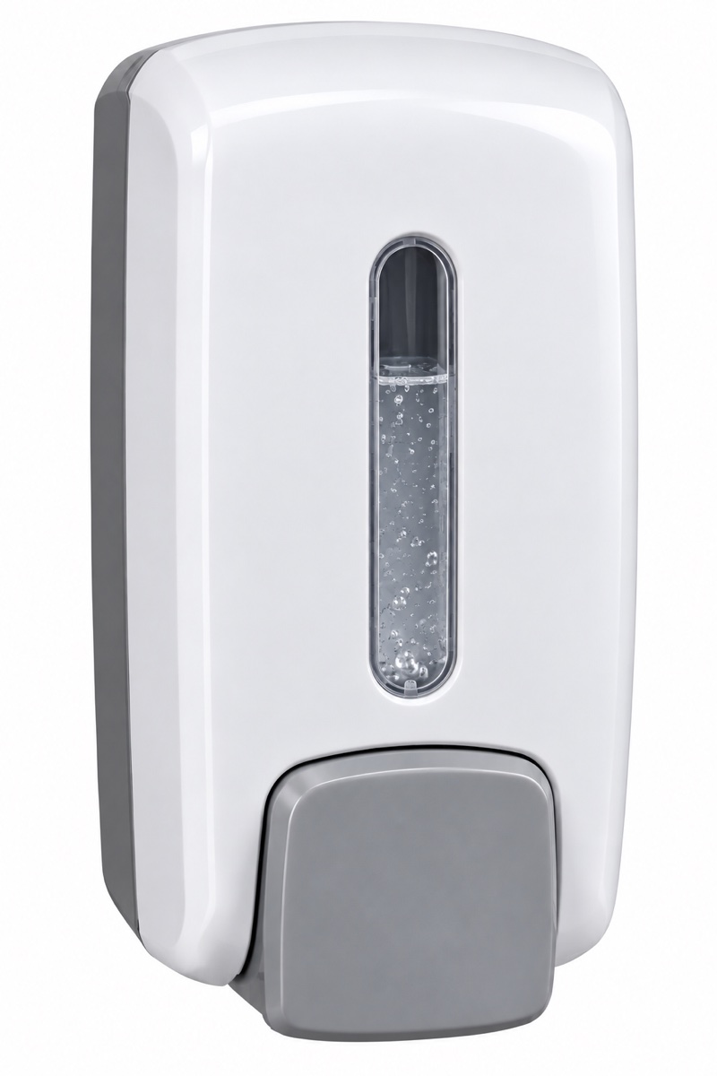 Wall mounted hand sanitizer dispenser