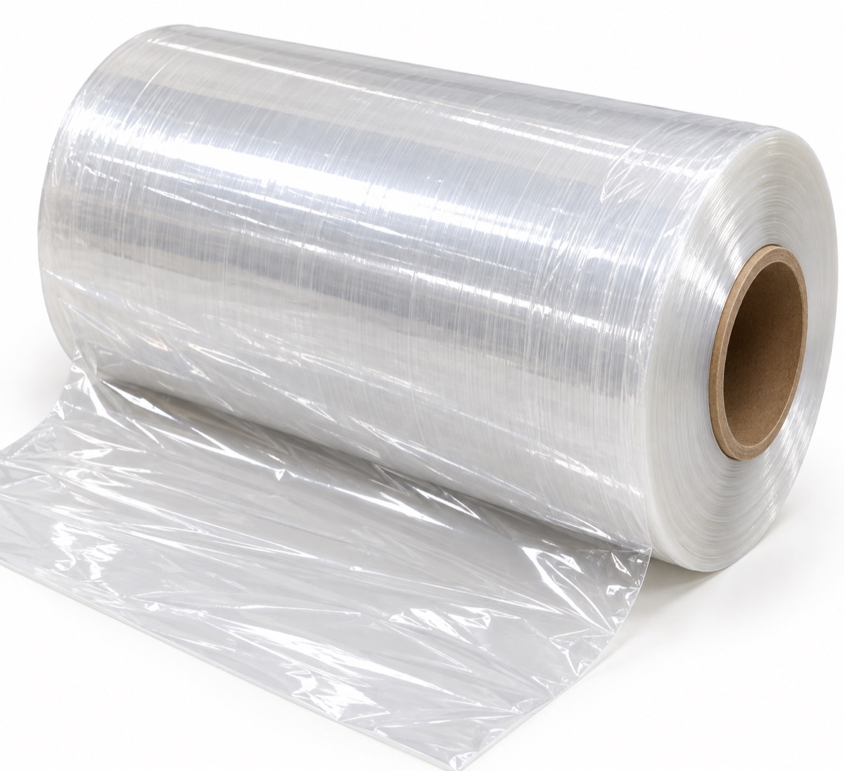 Roll of machine stretch film