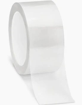 Roll of clear carton sealing tape