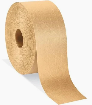Roll of corrugated box tape