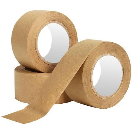 Roll of water activated gummed paper tape